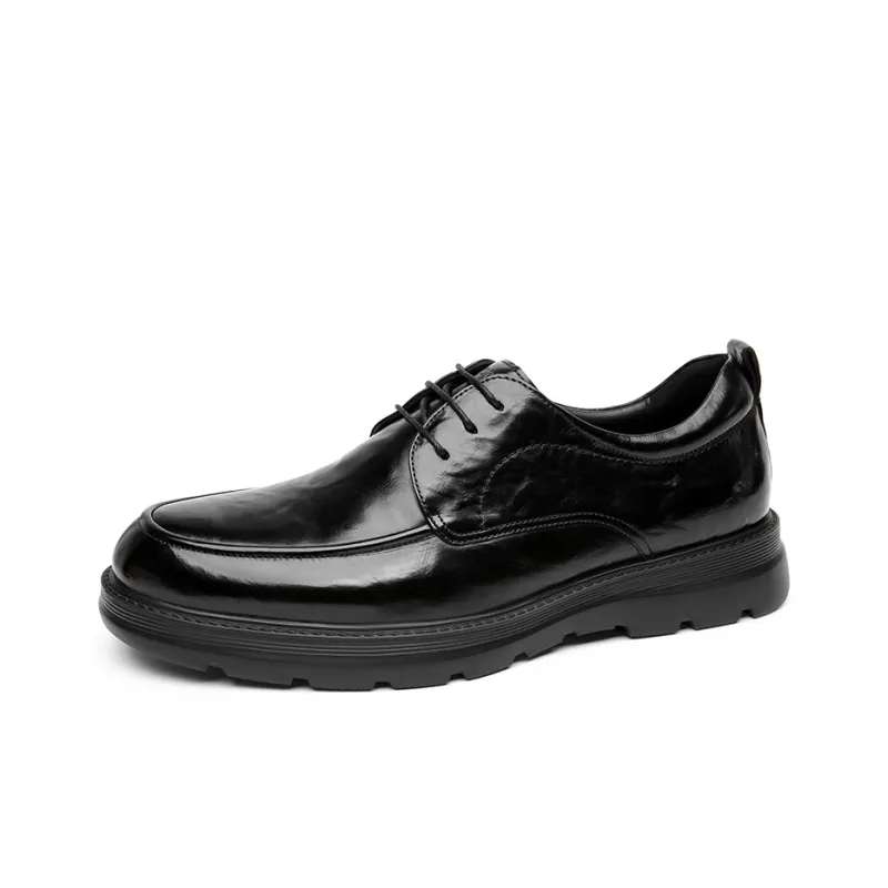 CROWN Dress Shoes Men's One Yard Larger-1