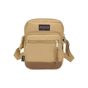JanSport Suede Shoulder Bag Crossbody Bag Unisex Curry