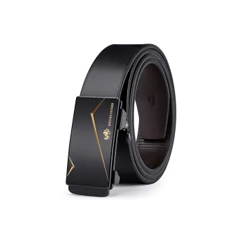 BISON DENIM Leather Belts Men
