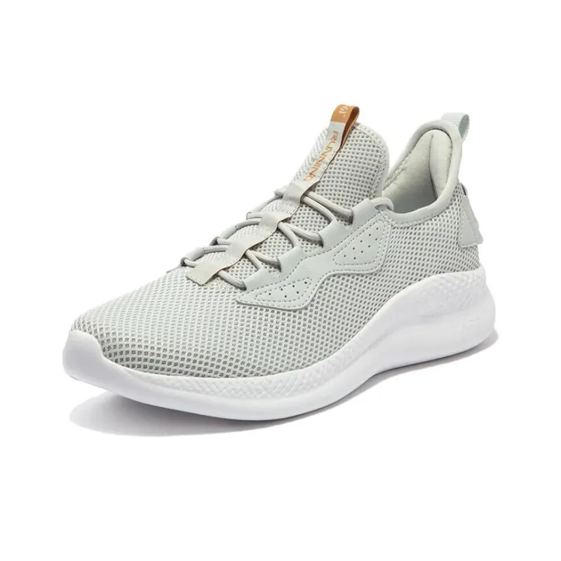 361° Durable Breathable Low Top Running Shoes Men's Gray-1