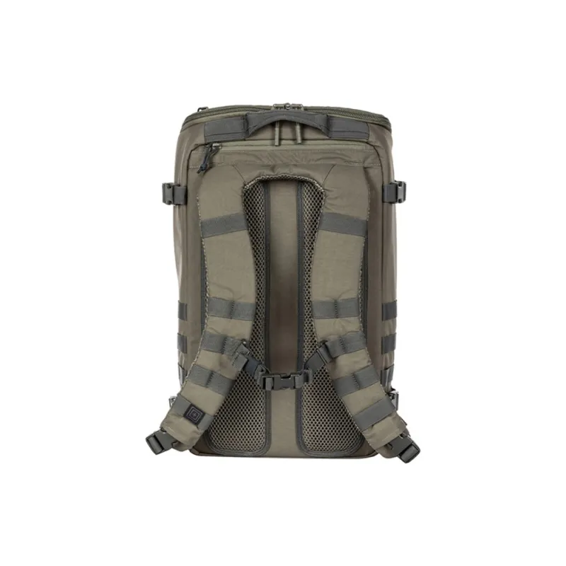 5.11 500D Nylon Backpack Tubas Unisex Black/Army Green-10
