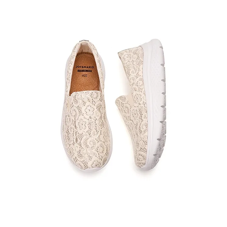 Joy&Mario Breathable Lightweight Low-Top Casual Shoes Women's-3