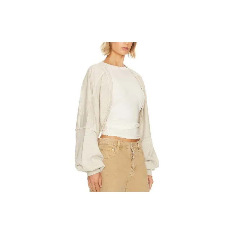 FREE PEOPLE Jackets Coats Women's Light Gray-2