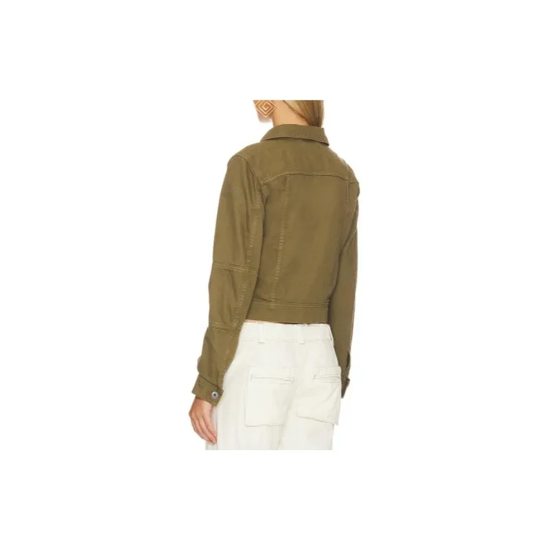 FREE PEOPLE Jackets Coats Women's Green-1