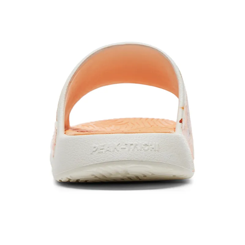 PEAK Tai Ji1.0 Slide Slippers Men's White Orange-3