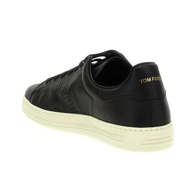 TOM FORD Warwick Low-top Leather Sneakers-3