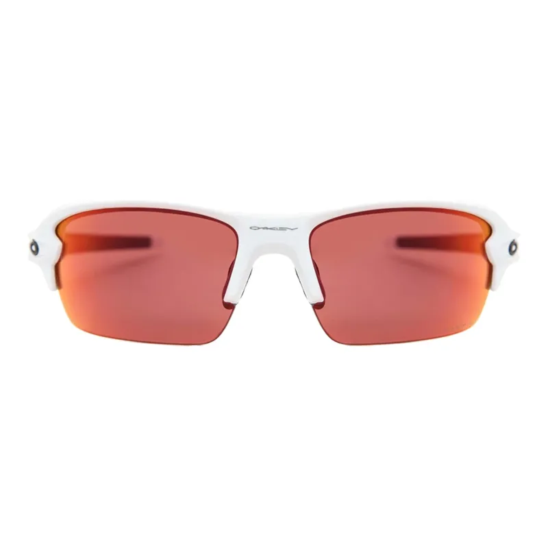 Oakley Plastic Irregular Shape Sunglasses Kids' White-1