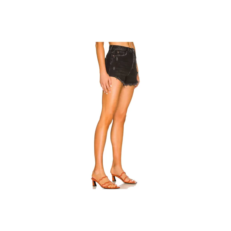 FREE PEOPLE Casual Shorts Women's Black-2