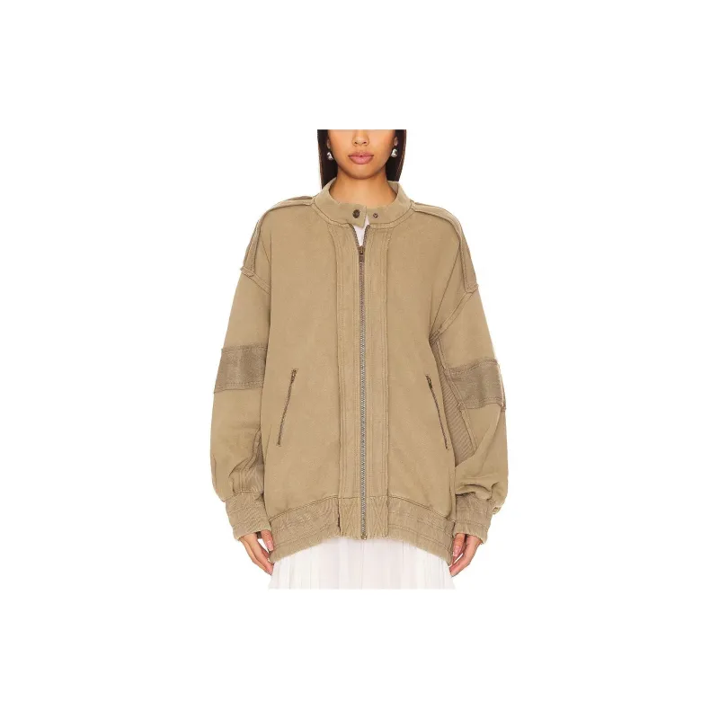 FREE PEOPLE Jackets Coats Women's Brown-1
