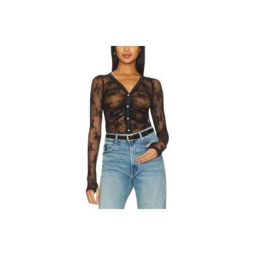 FREE PEOPLE Bodysuits Women's Black