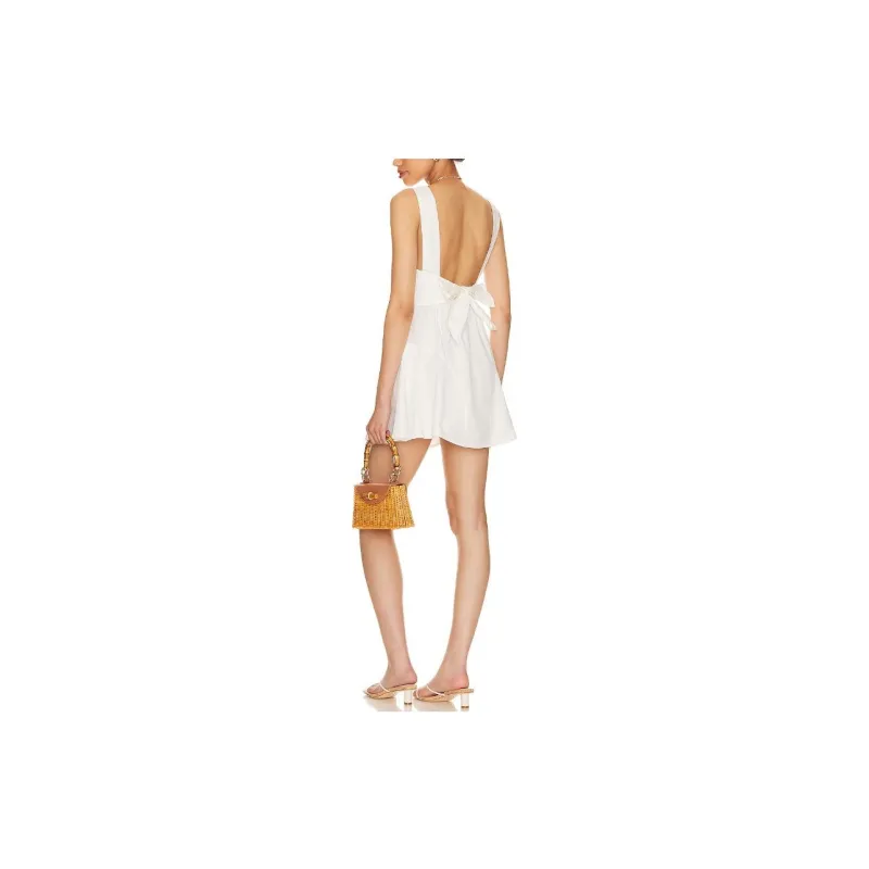 FREE PEOPLE Sleeveless Dress Women's White-1