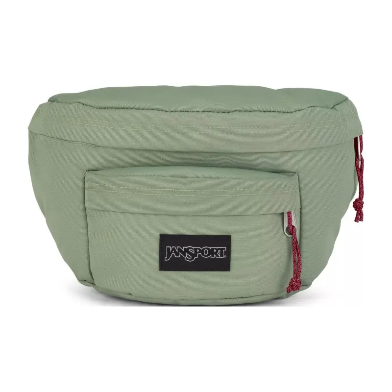 JanSport Recycled Polyester Textile Waste Fanny Pack Unisex Green-0