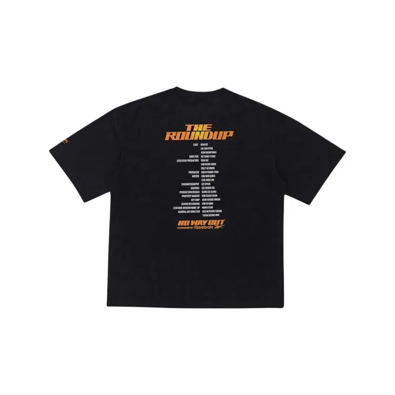 Reebok T Shirts Unisex Black-1