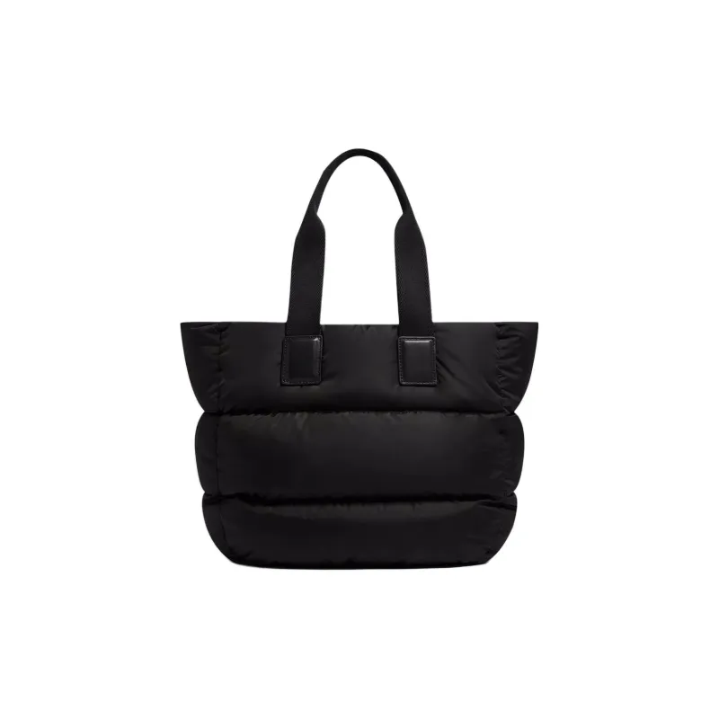 Moncler Nylon Tote Bag Shopping Bag Handbag Women's Black-1