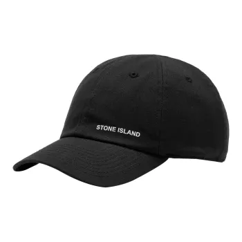 STONE ISLAND Logo print Cotton Cap