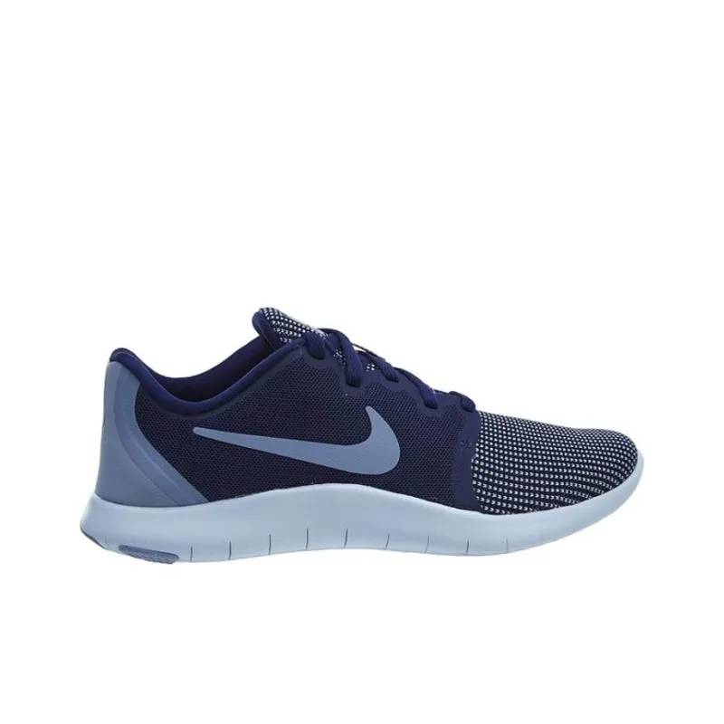 Nike Flex Contact 2 Cushioning Low-Top Casual Running Shoes Women's Blue-1