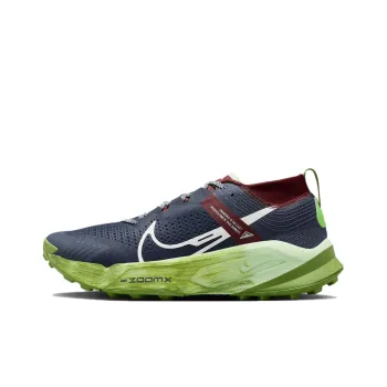 Nike ZoomX Zegama Thunder Blue Chlorophyll Dark Team Red Summit White