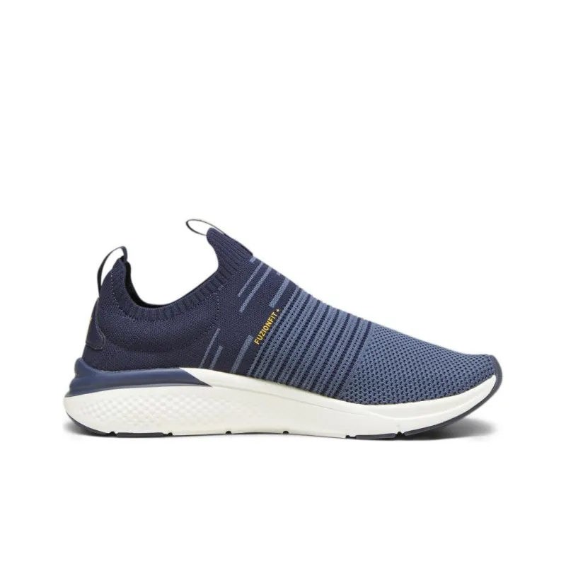 PUMA Softride Pro Echo Slip-On Cushioning Wear-Resistant Low-Top Casual Shoes Men's Blue-1
