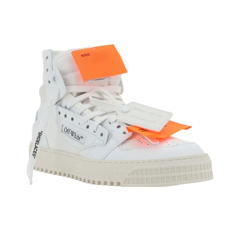 OFF WHITE Off Court 3.0 Leather White White Orange Thin Medial Logo-2