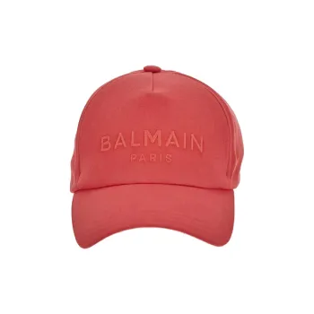 BALMAIN Logo embroidered Cotton Cap
