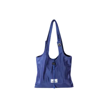 NAUTICA Nylon Shoulder Bag Small Size Unisex Royal Blue/Black/Brown