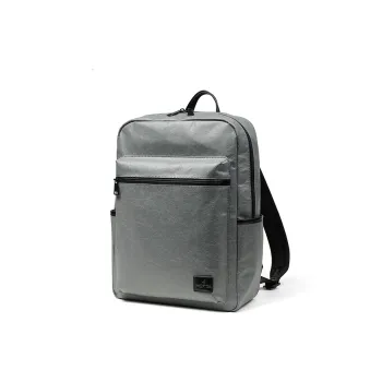 L'ALPINA Crackle Fabric Backpack Large Size Men's Khaki & Black/Gray Blue & Black