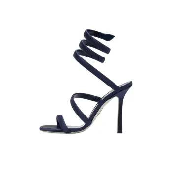 René Caovilla Cleopatra 105mm Satin Sandals