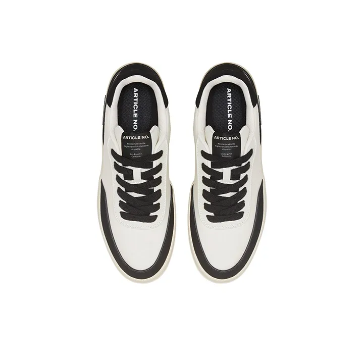 ARTICLE NO. Wear Resistant Low Top Skateboard Shoes Unisex White-1