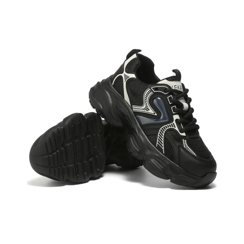 KEKAFU Cushioning, Wear Resistant Low Top Chunky Sneakers Women's-10