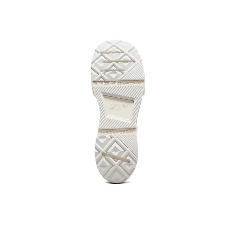Converse Run Star Legacy CX Abrasion Resistant Height Increasing High Top Canvas Shoes Women's Silver White-4
