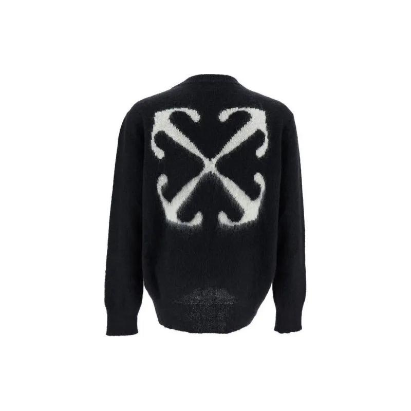 OFF WHITE Arrow Knit Crewneck Sweater-1