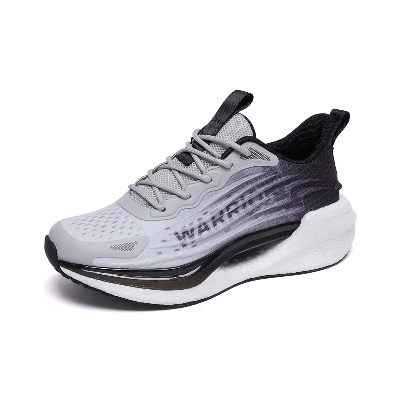 WARRIOR Running Shoes Men Low Top Dusty Blue Light Blue \ Gray Blue \ Lake Blue Black-6