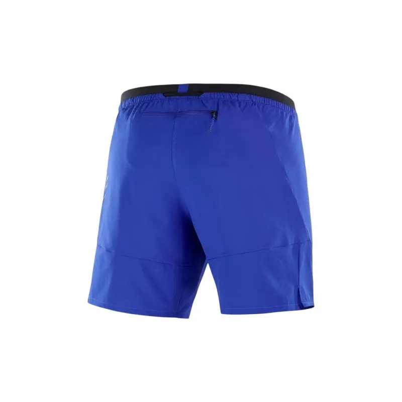 SALOMON CROSS 7 Casual Shorts Men's Blue-1