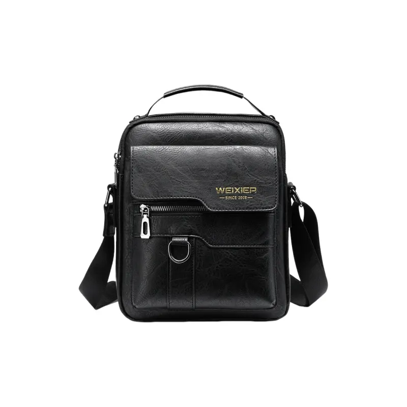 BALANG Leather One Shoulder Handbags Regular Men's Light Brown/Dark Brown/Black-2