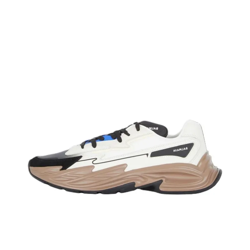 BALMAIN B-DR4G0N Panelled Sneakers-0