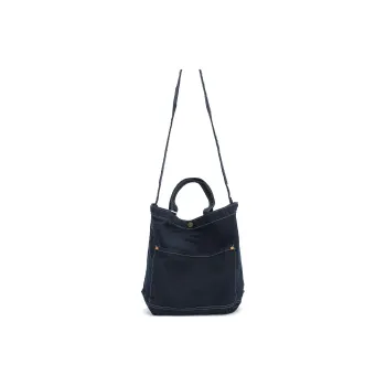 Shinpos Canvas Handbag, Shoulder Bag Regular Unisex Black