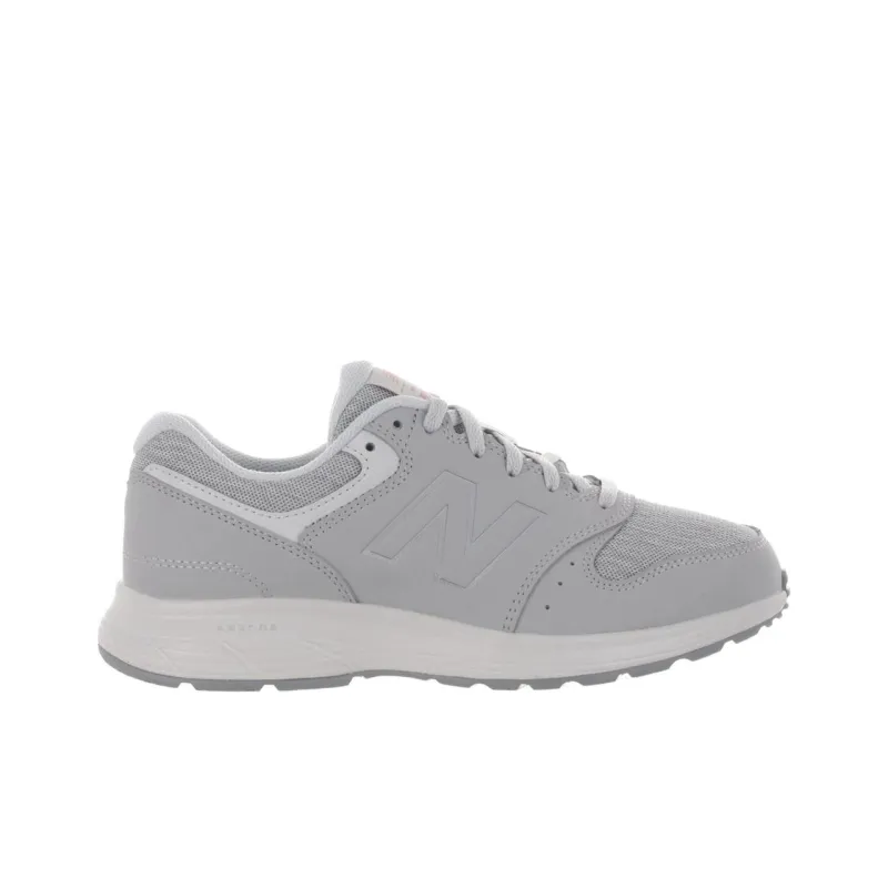 New Balance 550 V4 Abrasion Resistant Low Top Casual Shoes Women's Gray-1