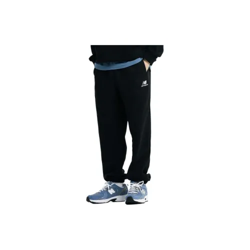 New Balance TEAM STACKED Casual Pants Men Black