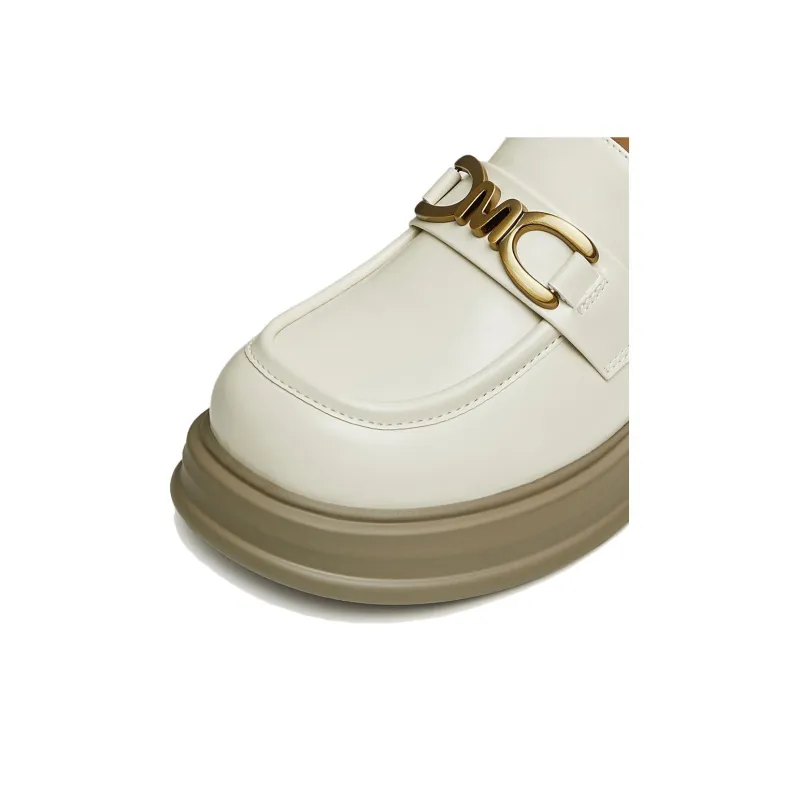 TATA Loafers Women's Solid Color-12