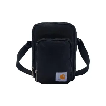 Carhartt Polyester Shoulder Bag, Crossbody Bag Regular Unisex Black