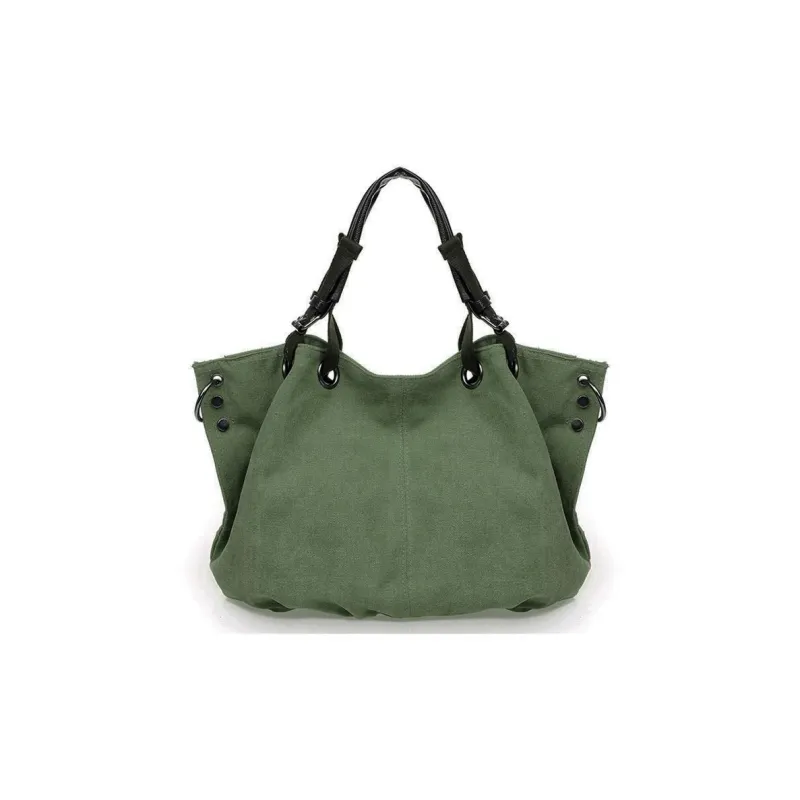 G FAVOR Canvas Canvas Bag Crossbody Handbag Regular Unisex Khaki/Black/Coffee/Army Green-13