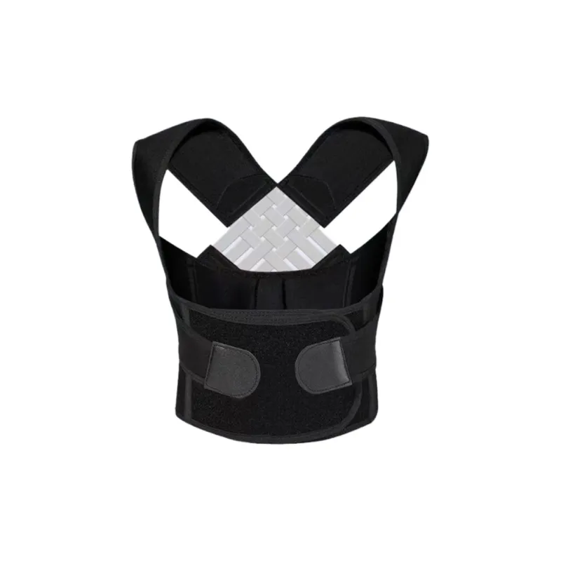 Pie Dazzle Back Support Braces Fitness Breathable Protective Compression Black Unisex-0