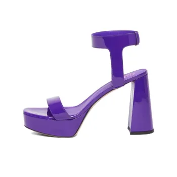 BETTINA VERMILLON Strap Sandals 11cm Women's Purple