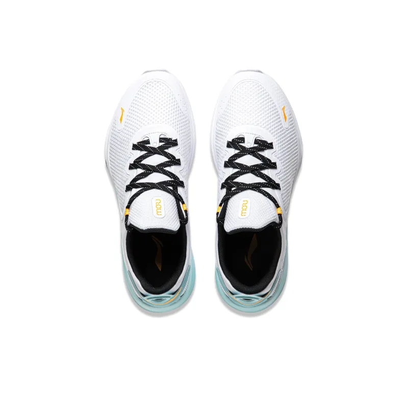 LiNing Lan Guang Cushioned Slip Resistant Low Top Training Shoes Men's White-3
