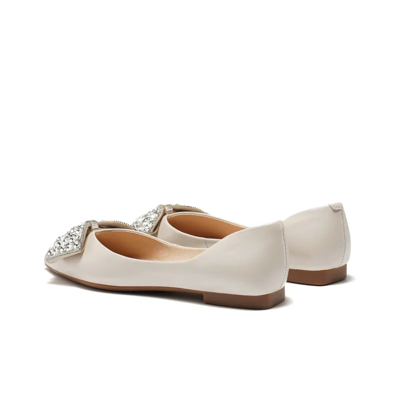 ST&SAT Sparkling Rhinestone Butterfly Fashion Casual Shoes 1.3cm Women's-7