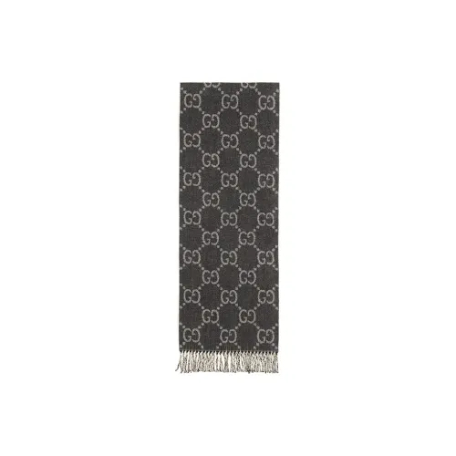 GUCCI Knit Scarves Women's Beige