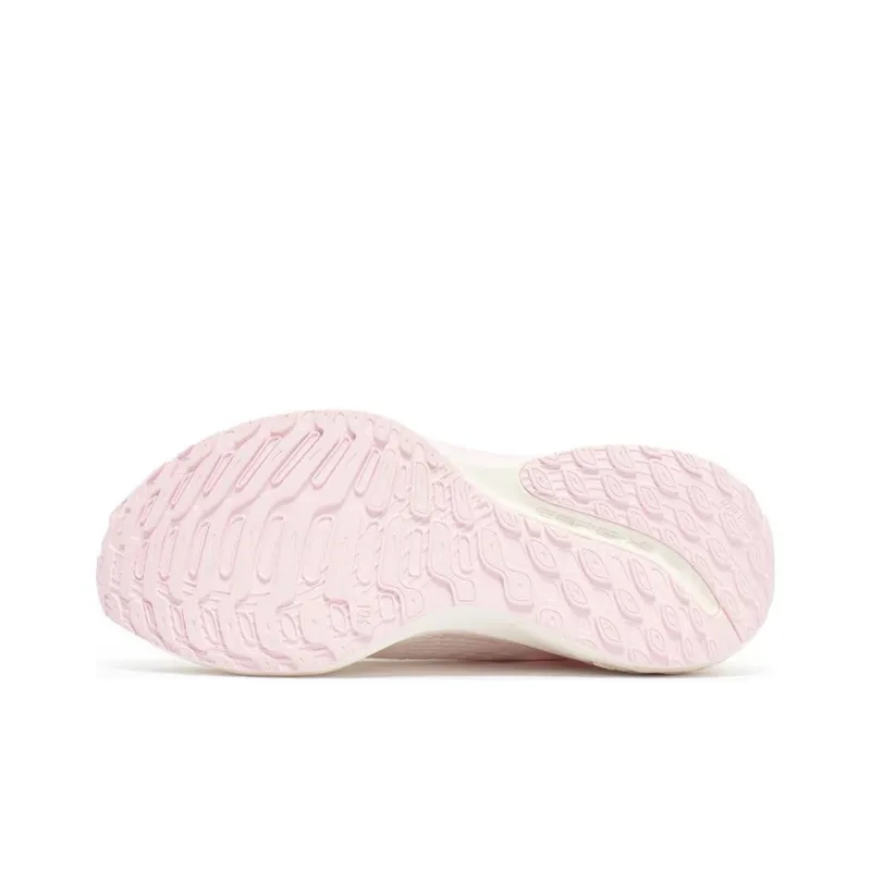 361° Slip Resistant Breathable Low Top Running Shoes Women's White Pink-4