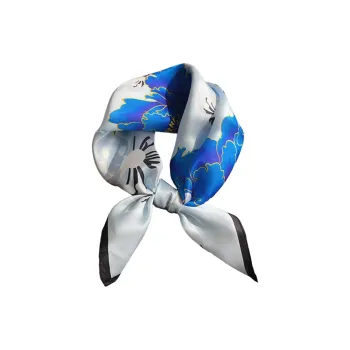 VINEY Silk Scarves Women's
