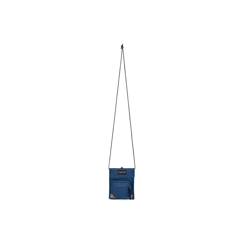 JanSport Suede Shoulder Bag Crossbody Bag Small Size Men's Marine Blue-1