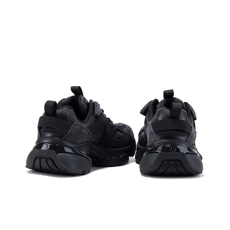 BELLALILY Anti-Slip And Wear-Resistant Height Increasing Low-Top Chunky Sneakers 4.5cm Women's-4